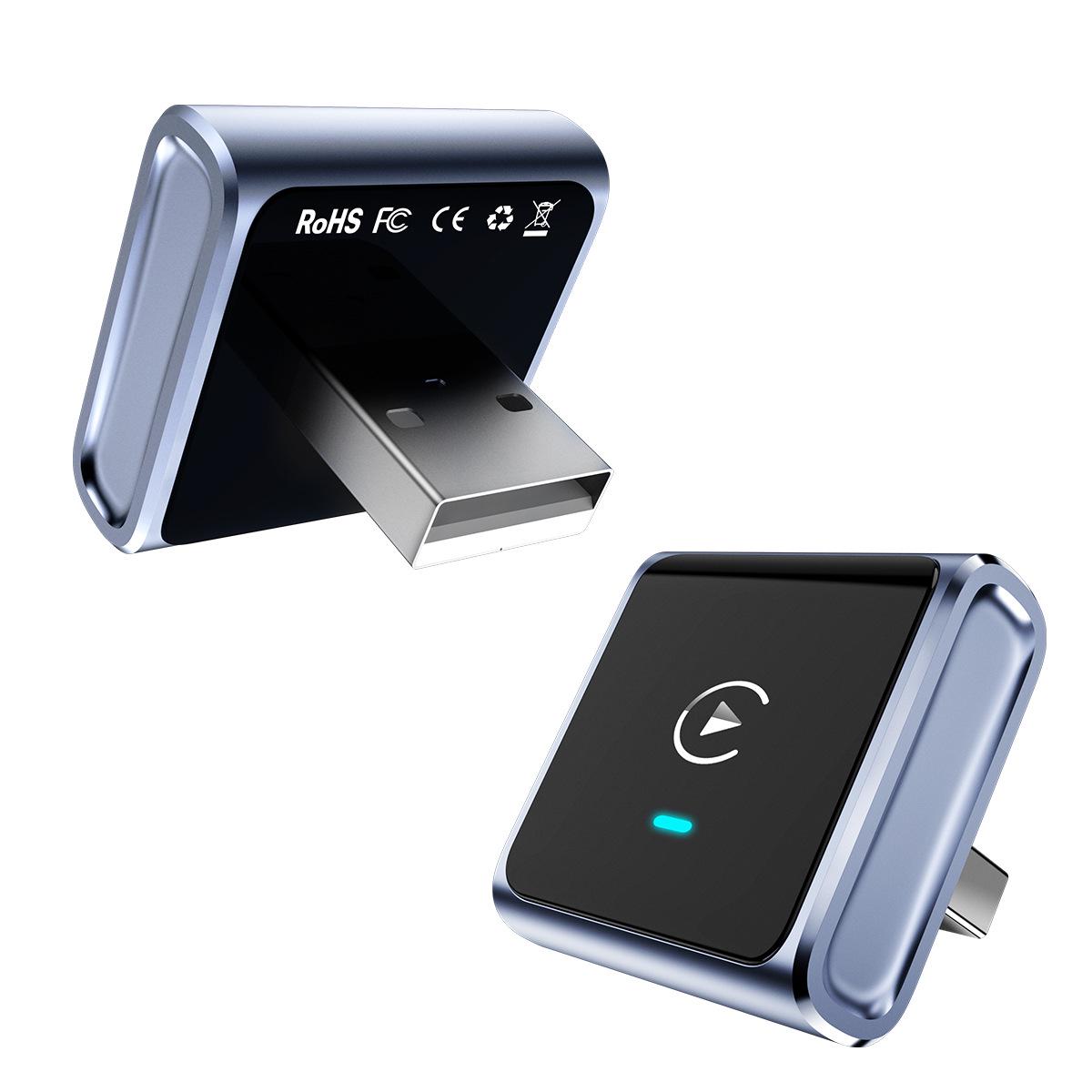 CP027-2 Wired to Wireless CarPlay Adapter: Customizable Car Interconnection Box