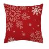 Soft Christmas Pillow Cover Santa Claus Xmas Tree Pillowslip Throw Cushion Case  Winter Decor