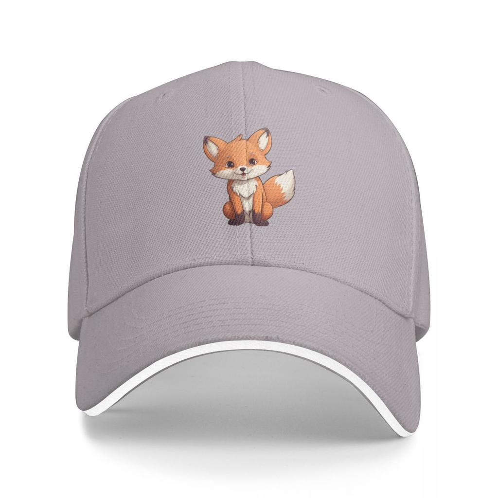 Cute Little Baby Fox Baseball Cap sailor cap for men golf hat genuine Men Womens