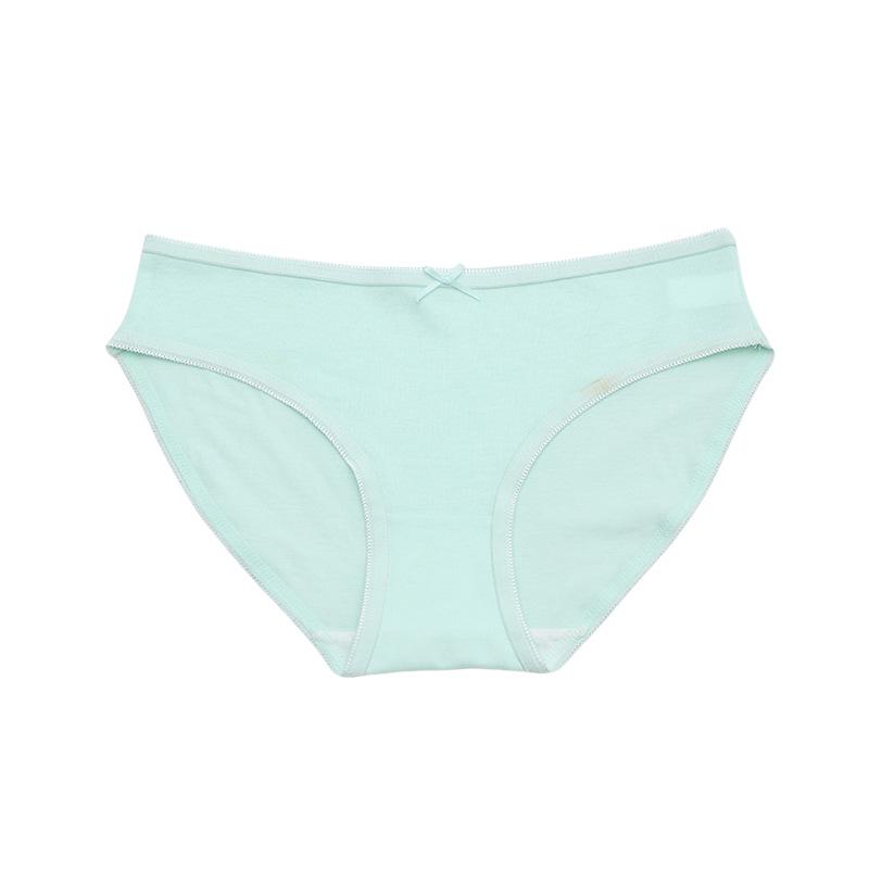 Nahtloser Damen-Tanga in Übergröße mit niedrigem Bund - Reine Baumwolle, Unifarben, Bequem, Hohe Elastizität, Atmungsaktiv.