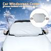 Magnetic Snow Shield Winter Summer Ice Car Windscreen Cover Dust Protector Auto Visor Sun Shade