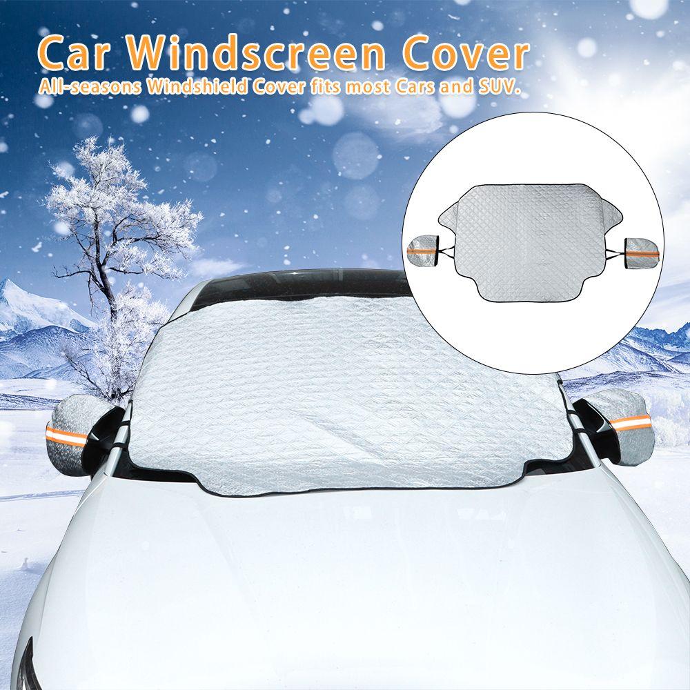 Magnetic Snow Shield Winter Summer Ice Car Windscreen Cover Dust Protector Auto Visor Sun Shade
