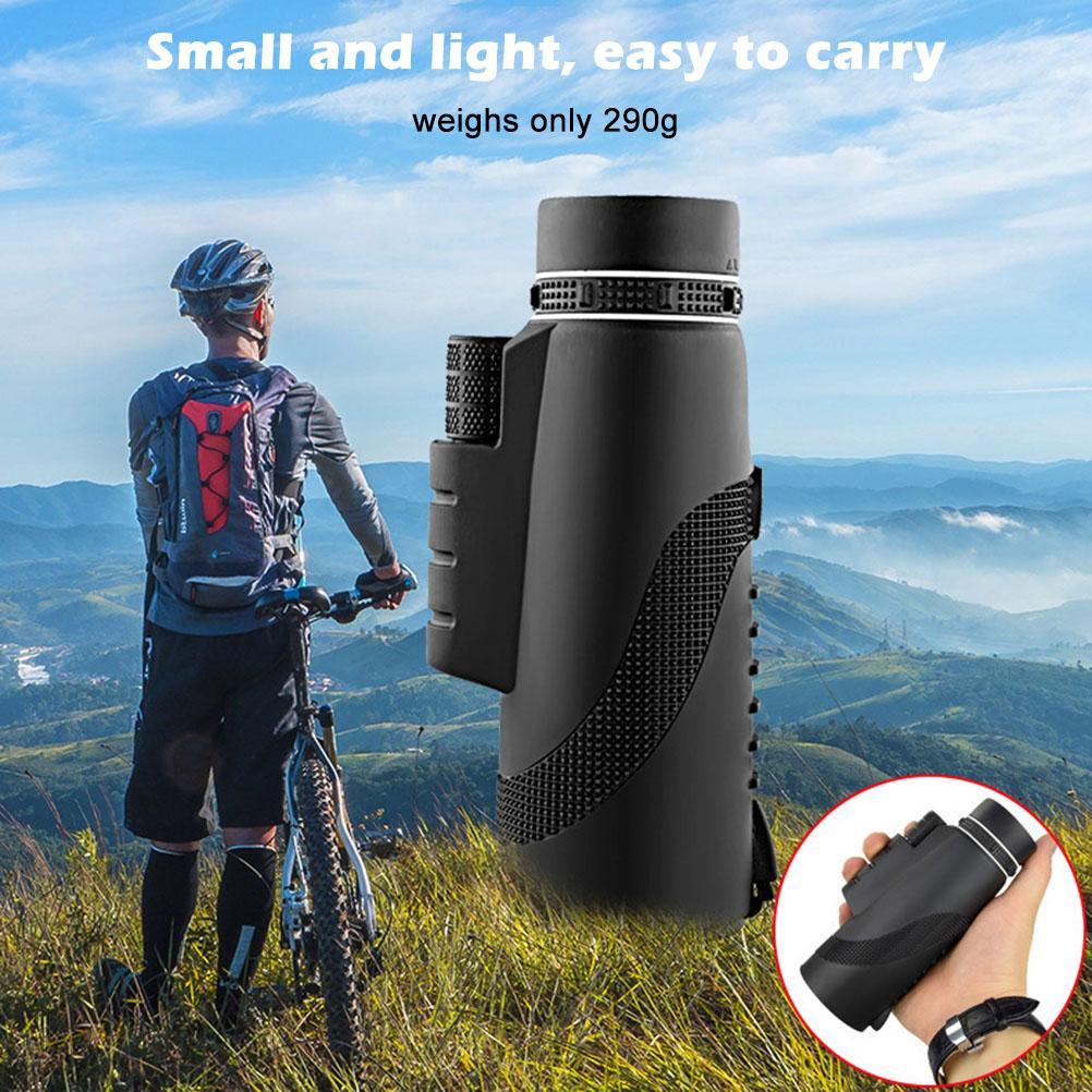 Monocular Telescope 40X60 High Power HD Monocular Telescope with Smartphone Holder and Tripod