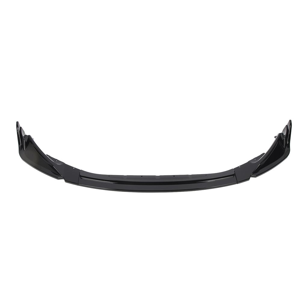 3PCS Front Bumper Lip Spoiler High Toughness V Style Front Lip Body Kit for M3 G80 M4 G82 G83 2021 To 2024 Glossy Black