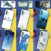 Cartoon Whale For Samsung Galaxy A54 A34 A14 A13 A33 A53 A36 A05 A06 A16 A32 A52 A55 A35 A15 A56 A26 Case