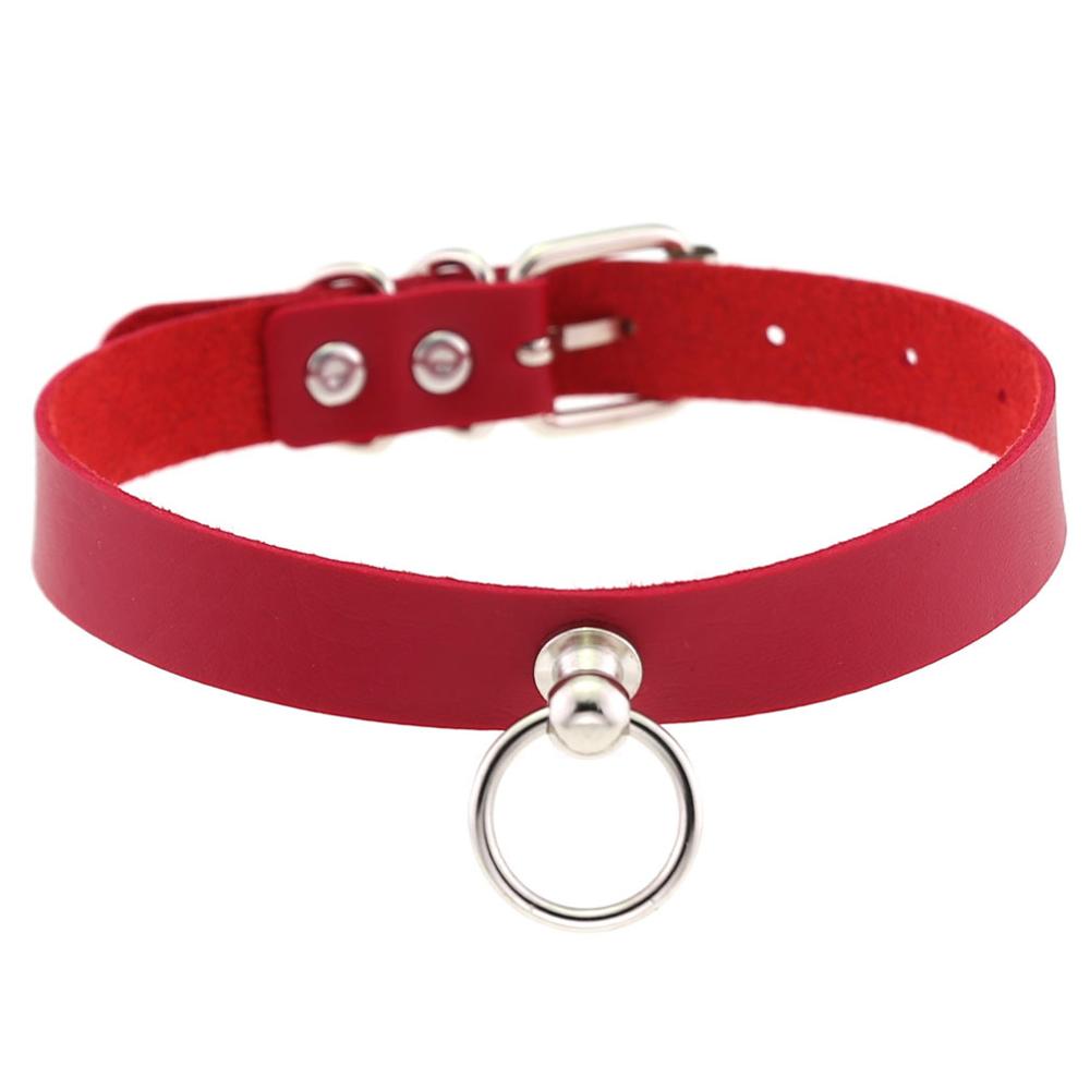 Collier choker gothique noir pour femmes Collier Fahsion Choker gothique hommes Punk rock choker en cuir emo Harajuku Bijoux Steampunk