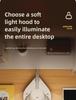USB Desk Lamp with Smart Socket for Eye Protection - Ideal for Student Dorms and Bedside Reading, Energy-Saving Design