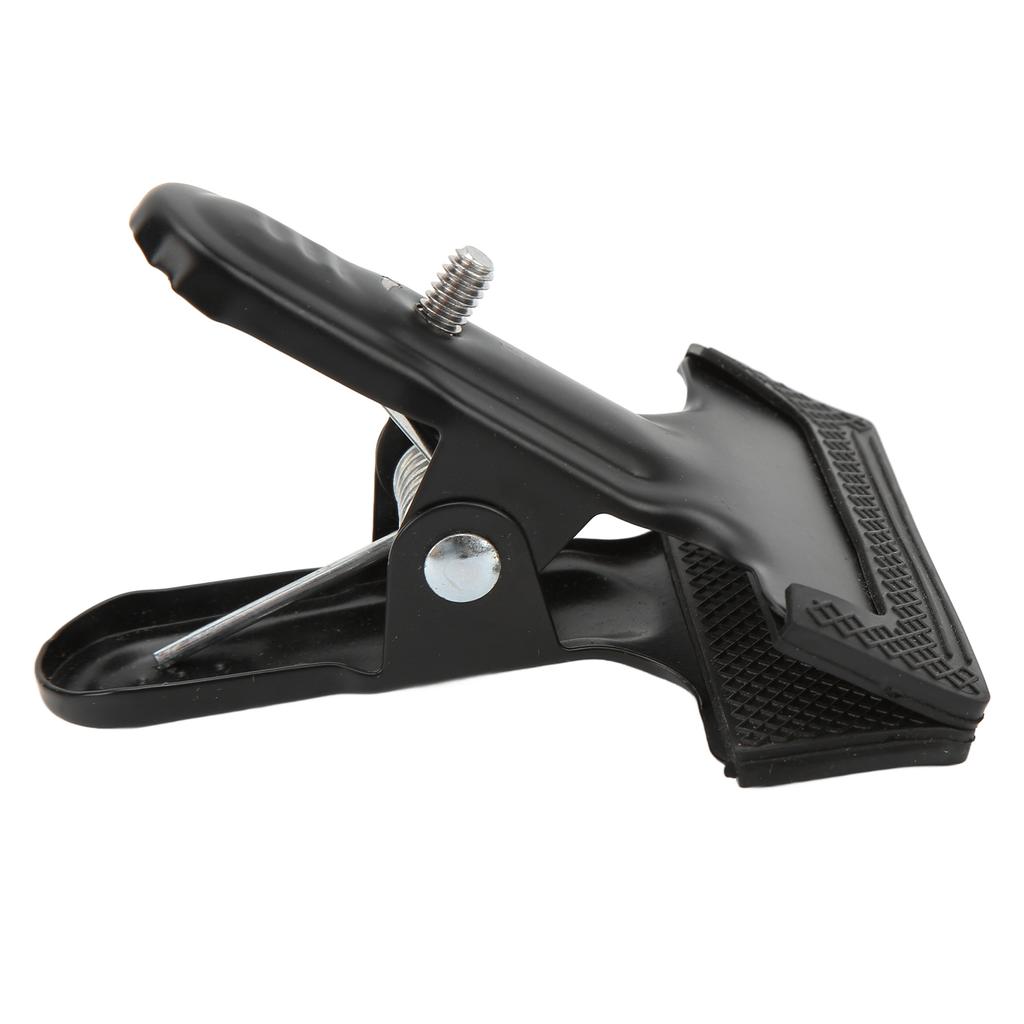 Background Cloth Clip with 14 Inch Screw Good Adhesion Rubber Coated Clip Holder
