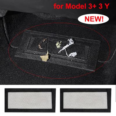 Under Seat Air Vent Cover Protector for Tesla Model Y Juniper & Model 3 Highland, Anti-Dust Mesh Guard Set, Prevents Blocking