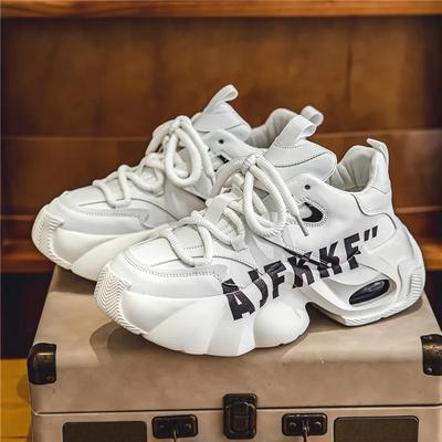 New Classic High Quality Men's Shoes Thick Soled Height Increasing Casual Shoes Soft Soled Comfortable Sports Shoes Sneakers Men