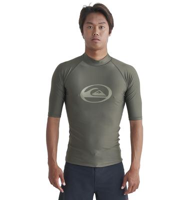 UPF50+ Highly Stretch Short Sleeve Rash Guard QLY241024 KHA L
