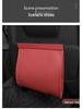 Magnetic Leather Car Trash Bag for Seat Back