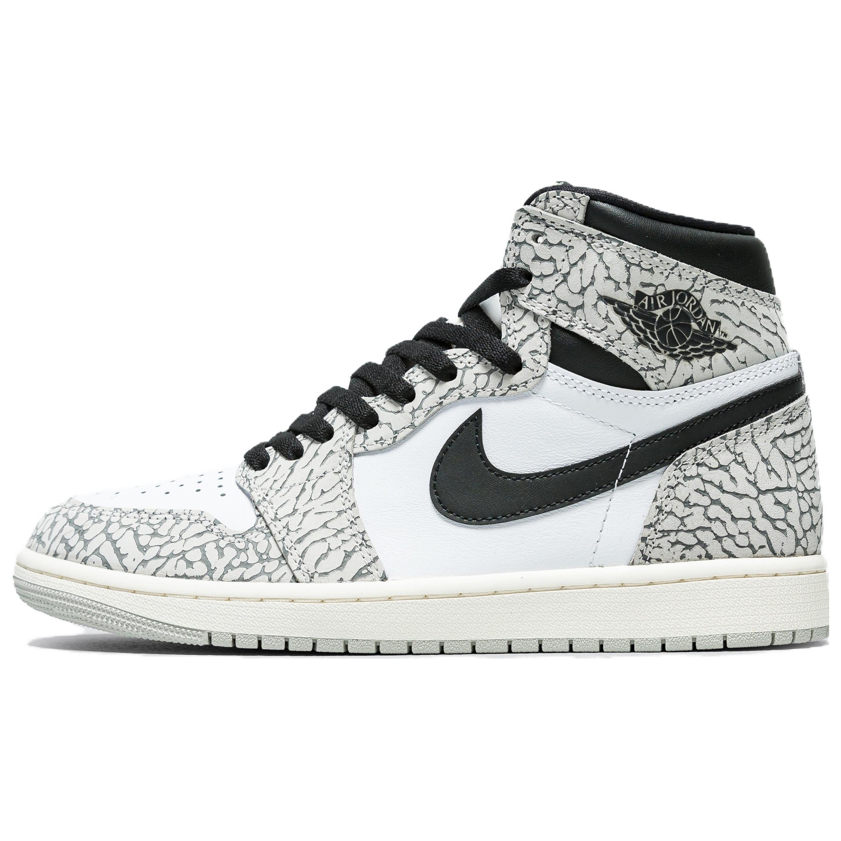 

Jordan 1 Retro High OG White Cement GS 38