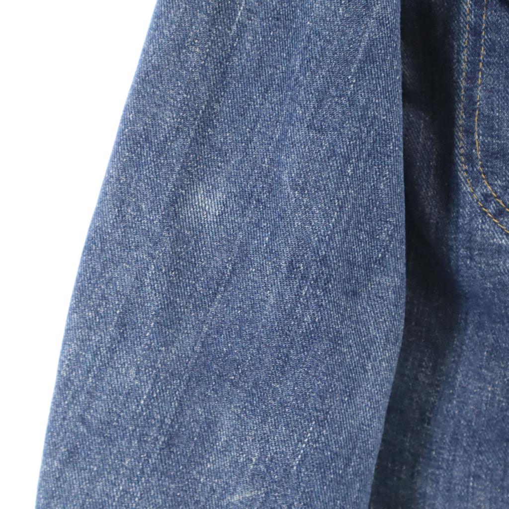 Lee 80s Made In USA Vintage Denim Jacket Wash Blue Denim Jacket Trucker Women Used