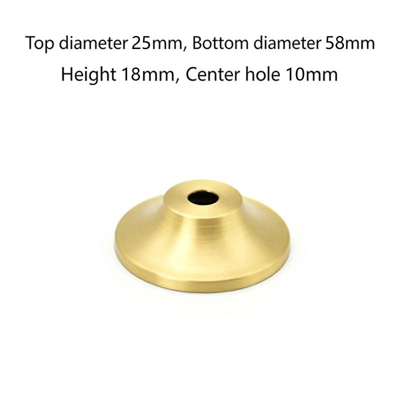 M10 Ceramic Desk Lamp Brass Base Connector Long Lasting Hardware Part for Household Lighting Fixture Upgrade