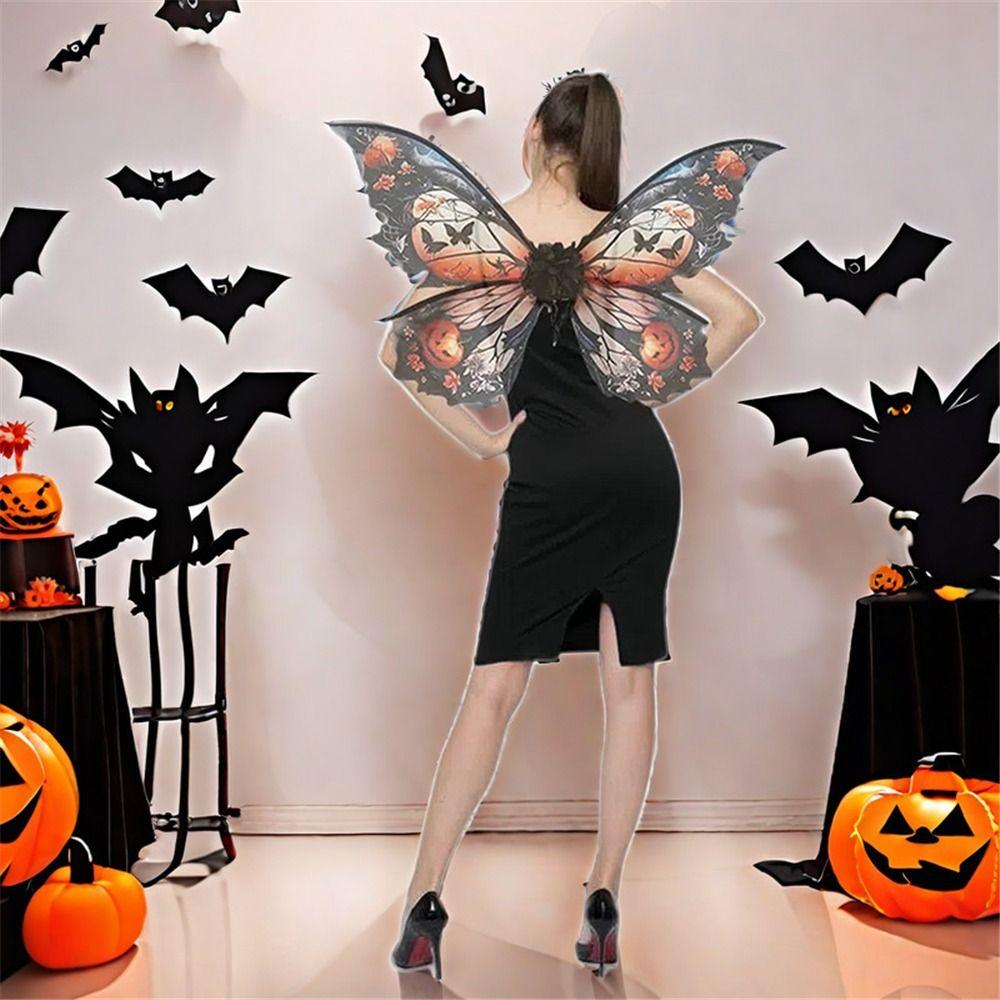 Halloween Costume Simulation Butterfly Wings Stage Performance Party Props for Women Girls