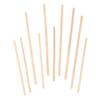 50pcs Disposable Wooden Coffee Stirrers Hot Cold Drinking Stir Beverage Sticks