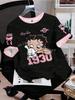 2026 SUMMER  Cartoon Betty Boop Print men Women's Short Sleeve T-Shirt Casual 3d Print Summer MEN WOMEN  Sport Tops T-shirt Tee