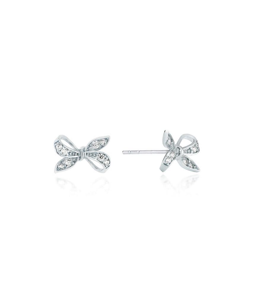 Lloyd Dear Ribbon Cubic 10K Gold Earrings Lptq2005T