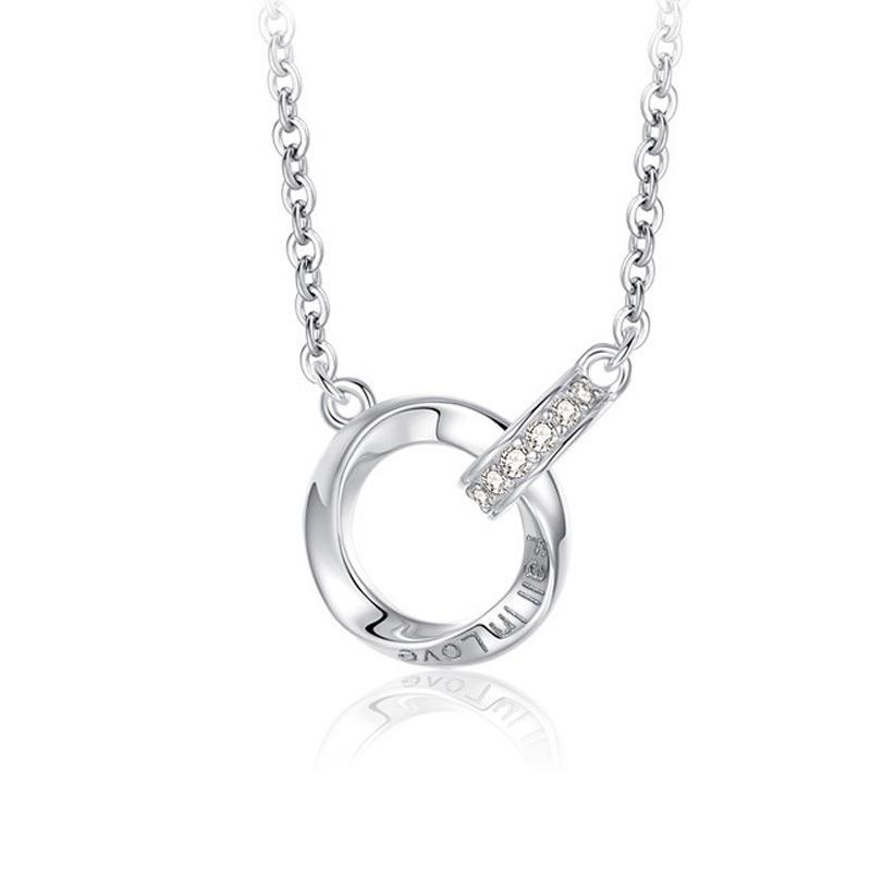Mobius Rotating Love Pendant Necklace - Valentine s Day Gift