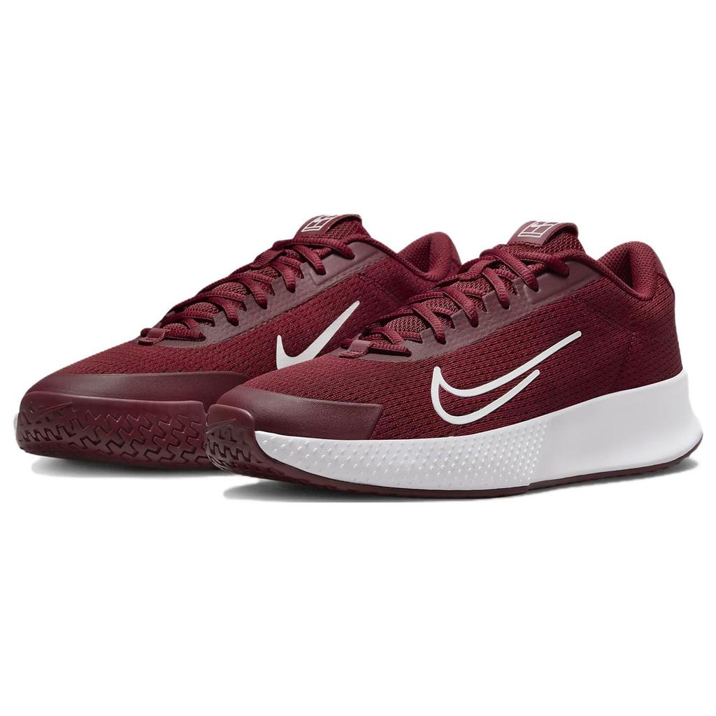 Nike Court Vapor Mesh Bequeme Strapazierfähige Atmungsaktive Low-Top Tennisschuhe Herren Sneaker Rot DV2018-600