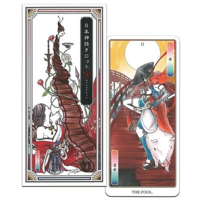 Tarot Cards Fortune Telling Japanese Mythology Tarot Riku by Naoki Yamamoto Major Arcana 3 Alternative [Drawn (22 + Cards)]