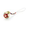 [Barzaz] Plum Bell Netsuke Strap Amulet Bell Plum Flower Keychain Plum Flower Amulet Flower