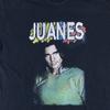 Vintage Juanes Hemd Herren Medium Kolumbianischer Rock Schwarz Grafik Band T-Shirt 2000er
