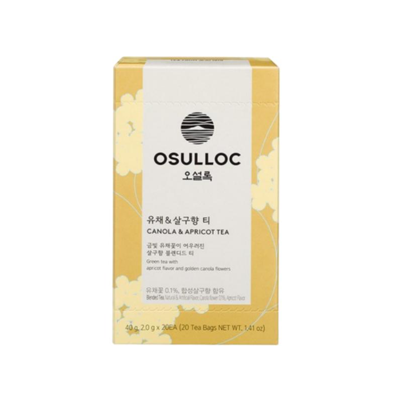 Чай Osulloc Рапсовый Абрикосовый 40 г (2 г x 20 чайных пакетиков) 1ea