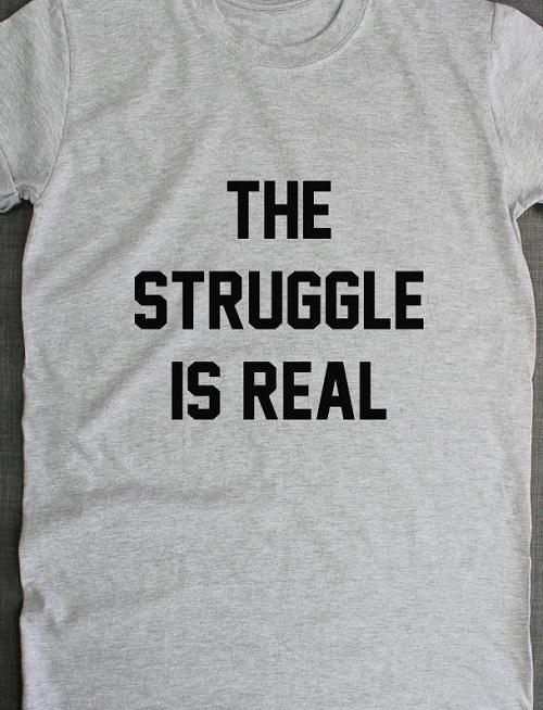 

Борьба реальна футболка футболка смешной мем унисекс все размеры и цвета в наличии 2XL