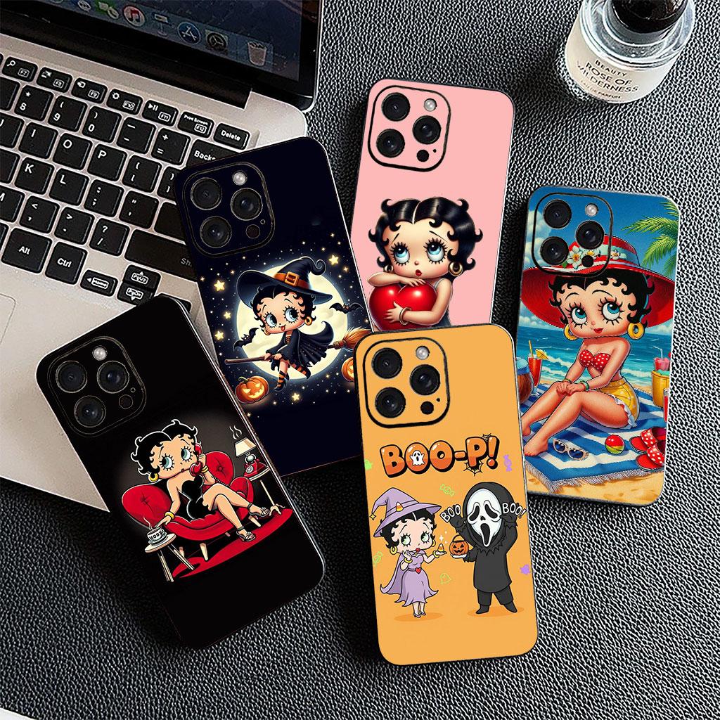 Phone Cover Kawaii B-Bettys Anime B-Boops for Samsung Galaxy A56 A26 A36 A10 A20 A30 A31 A32 A50 A51 A52 A53 A33 A12 A14 Case