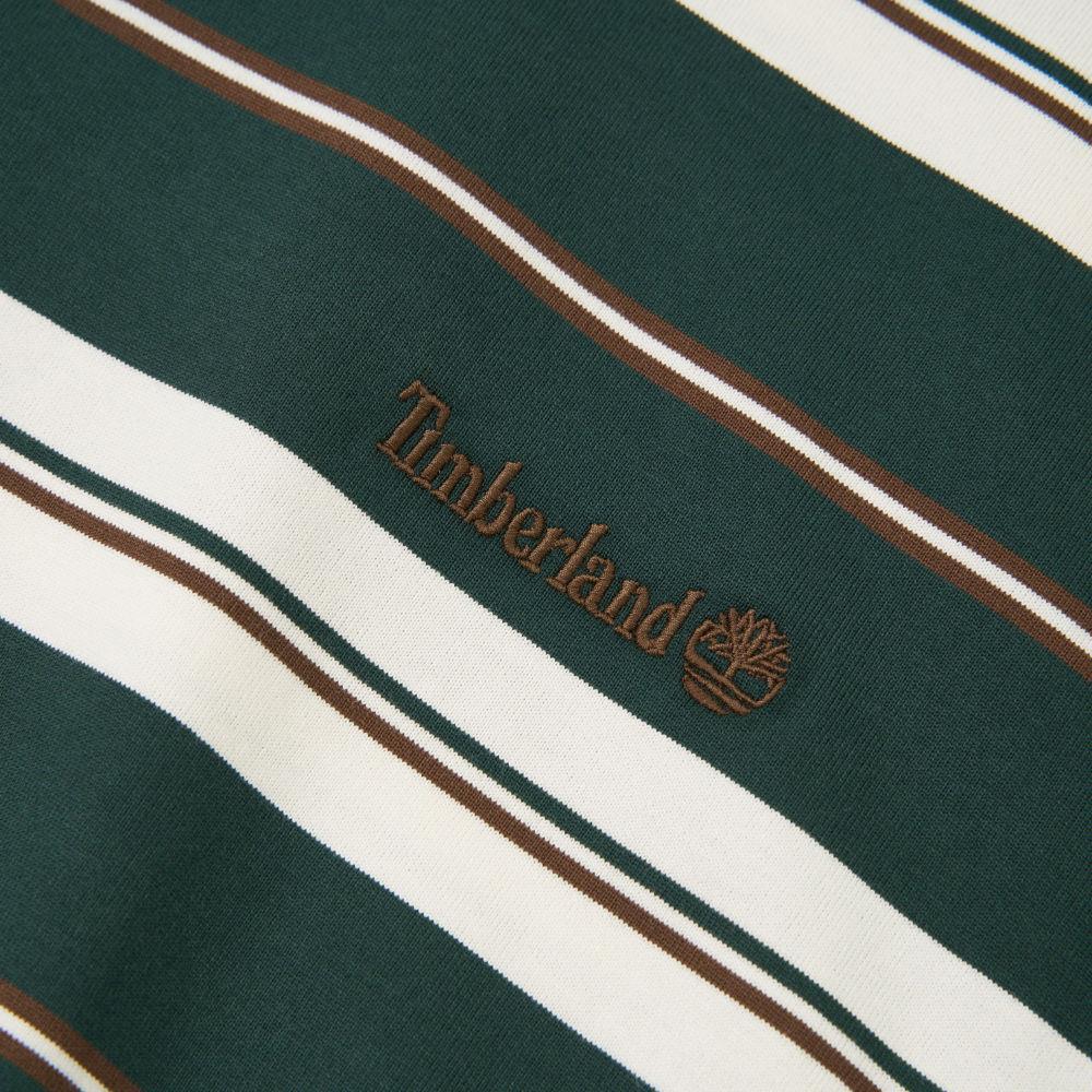 Timberland Langärmliger gestreifter Pullover Atmungsaktives T-Shirt Unisex Oberteile TB0A5RSM3171