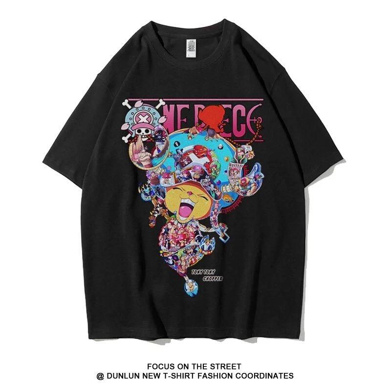 

One Piece Chopper Cosplay Anime Manga T-Shirt Tee Undershirt Costumes Cotton 3XL