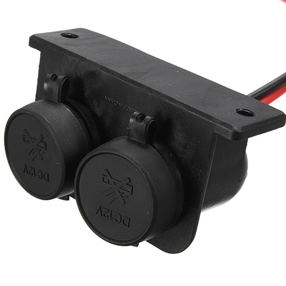 Motorcycle Car Cigarette Lighter Waterproof Power Socket 12V
