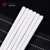 Songfa Pure White Ceramic Chopsticks Set