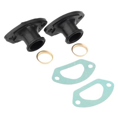 2Pack Chainsaw Parts Exhaust Intake Manifold for W/ Ring Gasket for 52CC/5200 5CC/4500 58CC/5800 Chainsaw Parts  Easy To