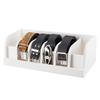 Wooden Belt Storage Box Household Wardrobe Tie Multi-grid Organizer Watch Storage Display Box