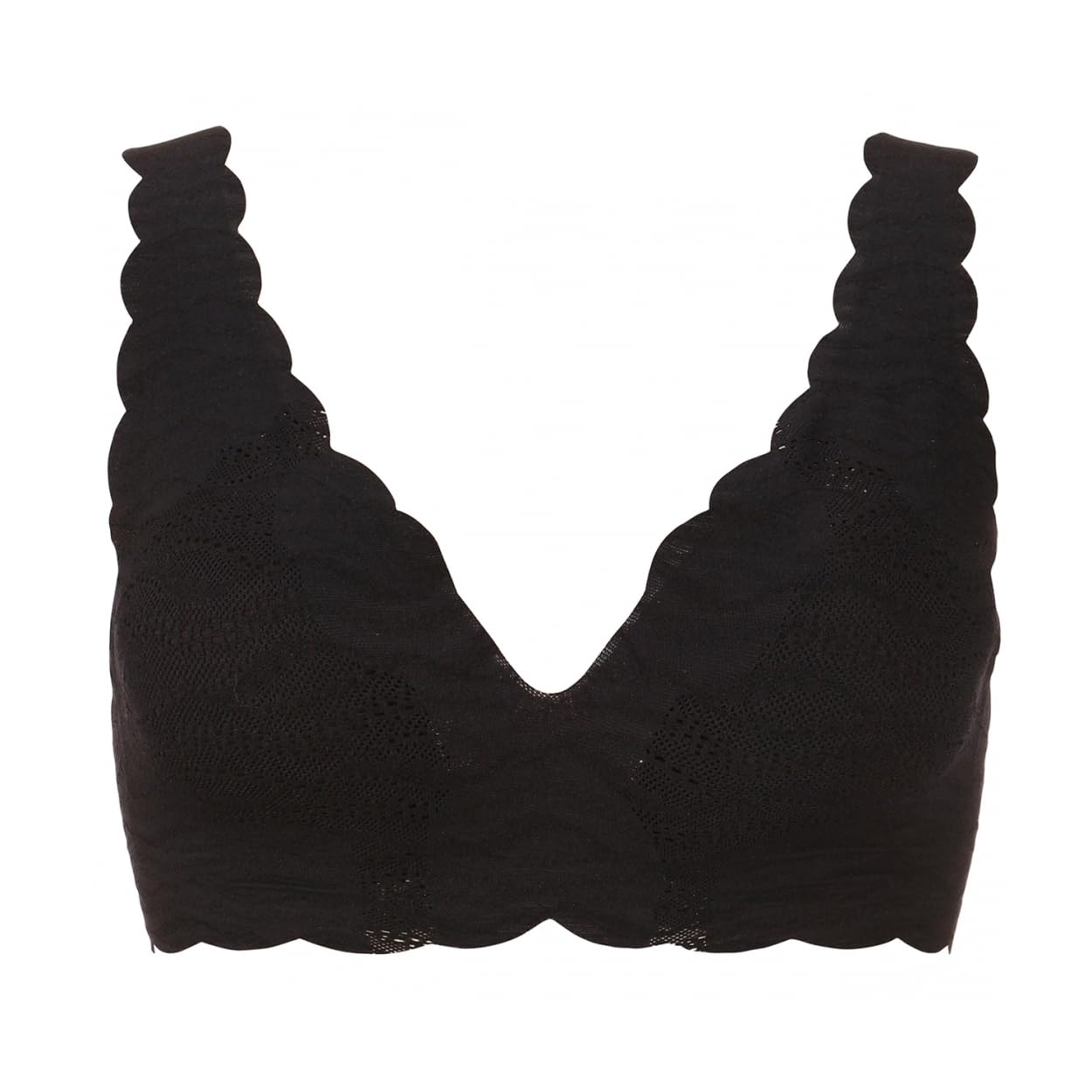 

Sloggi Zero Feel Lace Botanical Полутоп 0004 размер M [Triumph] (черный)