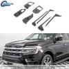 8Pcs Carbon Fiber Window Lift Control Panel Trim Cover For Ford Expedition 22-24