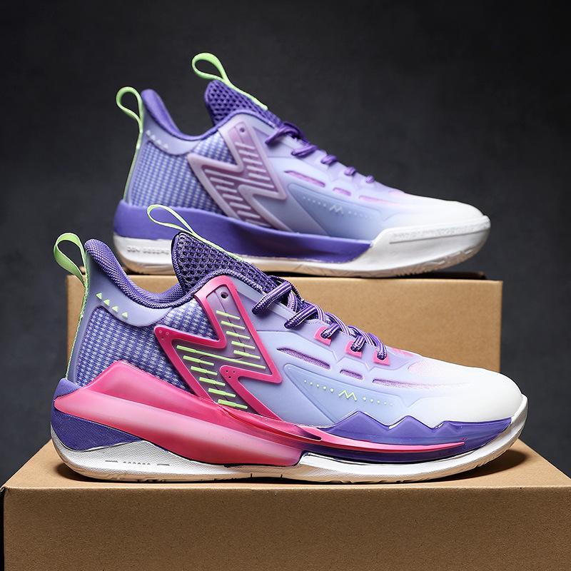 

Large size luminous basketball shoes men s high-top combat boots mesh student actual combat sneakers cement floor sneakers a pair 2025 35