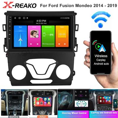 Autorádio pro Ford Fusion Mondeo 5 2014 - 2019 Autorádio Multimediální přehrávač videa Android Auto Carplay GPS Stereo 2Din
