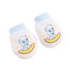 Baby Pure Cotton Anti-Scratch Mittens - Chewable, Breathable Hand Protection for Newborns (All Seasons)