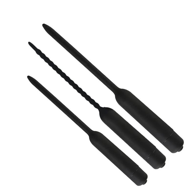 10 Frequency Urethral Vibrator Catheter Penis Plug Sex Toy for Men Vibrating Urethral Plug Penis Insertion Urethra Sound Dilator