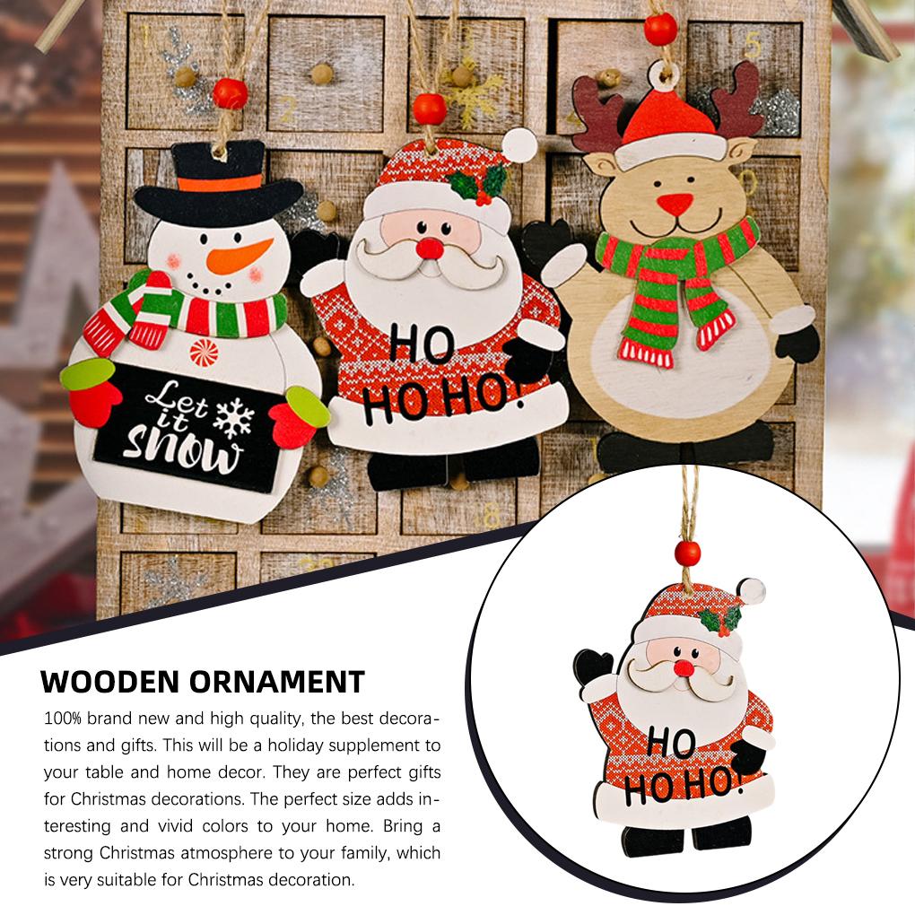 Xmas Pendent Home Decor Garden Decorations Holiday Supplies Fine Workmanship Festival Accessories Door Hanger Christmas Ornament