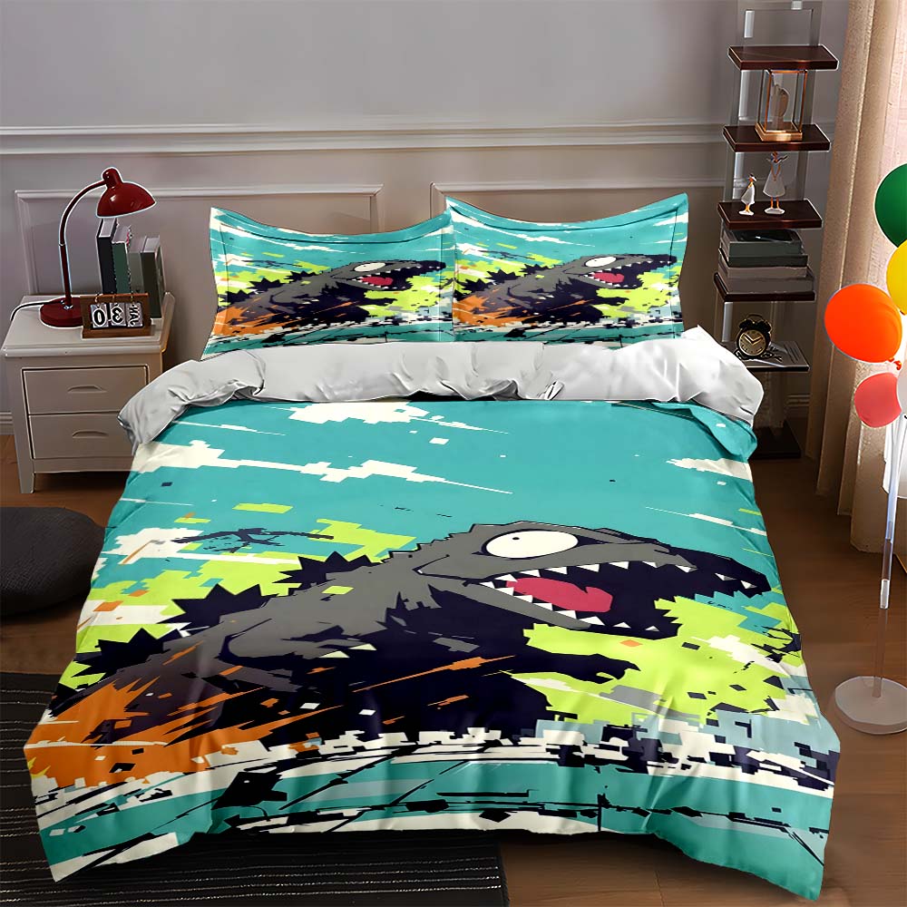 

Monster, colorful, abstract. Bedding Duvet cover sets Duvet covers Pillowcases gifts (1 * Duvet Cover 2 * Pillowcases, without duvet insert) 135x200cm