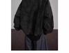 Men's Tie-Dye Leather Bomber Jacket with Stand-Up Collar - Trendy Autumn Heavyweight Outerwear