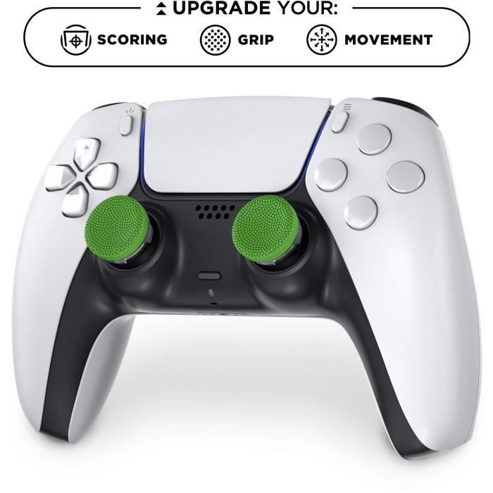 Thumbstick Precision Sports - KONTROLFREEK - 5104-PS5-EU - Football Edition - Pour manette Playstation 4 et 5 - Vert