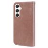 For Samsung Galaxy S24 Case Magnetic Clasp Leather Phone Cover
