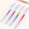 5pcs Rainbow Gradient Color Pens Set Gel Ink Vintage Marker Liner 0.5mm Ballpoint Stationery Gift