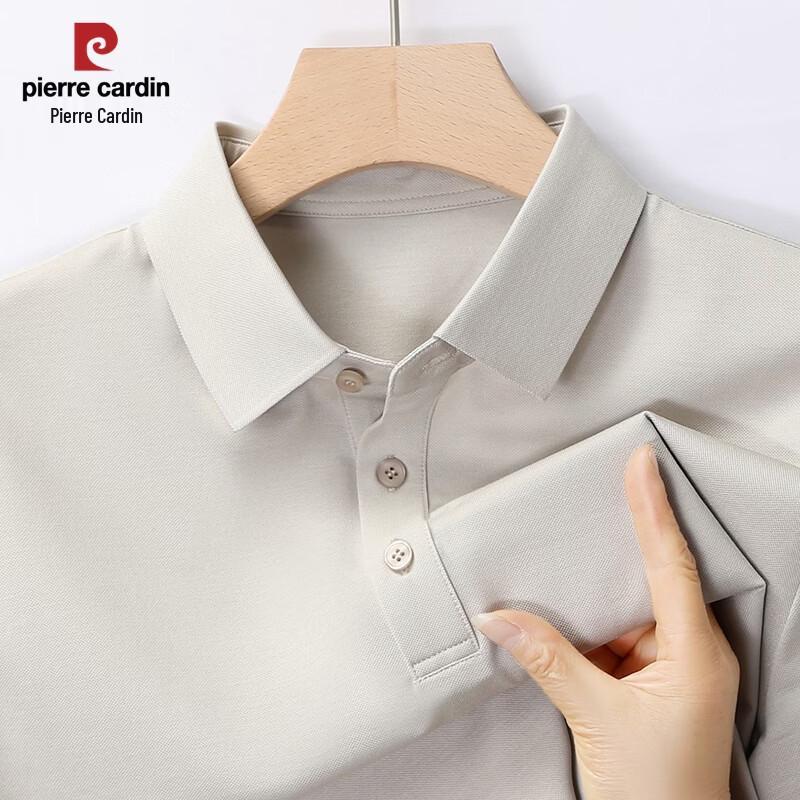 Pierre Cardin Men's Silk Blend Cool-Touch Polo Shirt